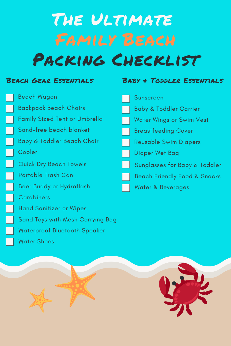 The Ultimate Family Beach Packing Checklist