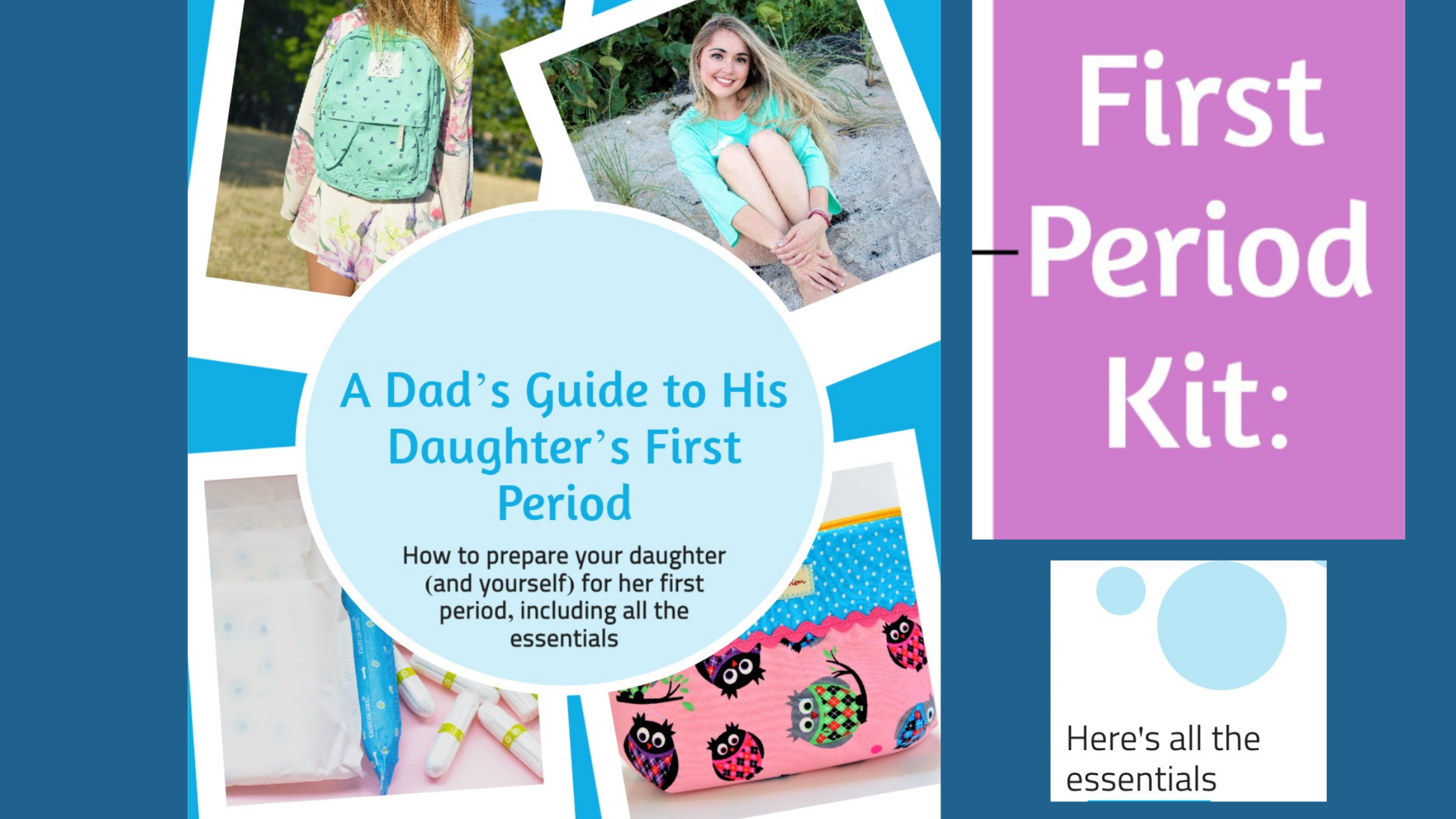 D.I.Y. first-period kit, first period kit, first period, signs your daughter is about to start her period, period kit, first period signs, first time period, girls first period, period starter kit, my first period, period kit for girls, my first period kit, 1st period, first menstruation, first menstrual cycle, girls first period kit, daughter's first period, first-period box, first periods, first period kits for tweens, period starter pack, daughter's first period kit, 1st period kit, first period guide for dads