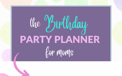 Birthday Party for Kids + Planner Printable